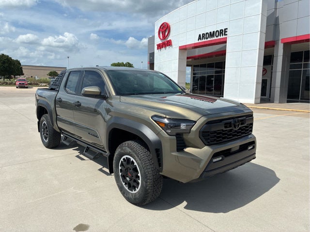 2026 Toyota Tacoma TRD Off-Road in Bronze Oxide — front three-quarter view