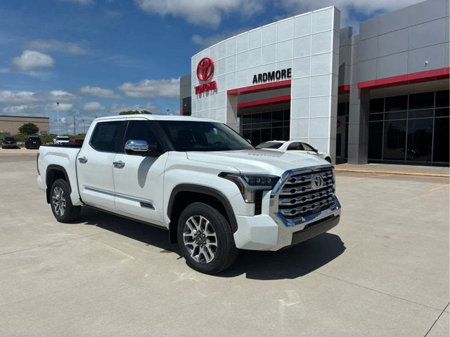 2026 Toyota Tundra 1794 Edition in Wind Chill Pearl — front three-quarter view